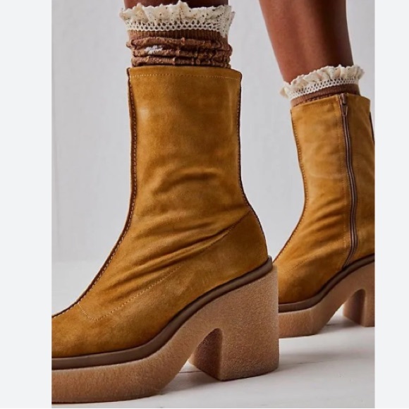 Free People Gina Ankle Boot Size 38.5 - Picture 2 of 8